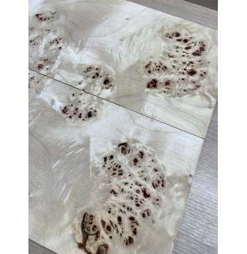 Тополь Кап заготовка на топ Смешанный ААА Кап ААА 17х190х505 мм 2 шт, книжкой-9