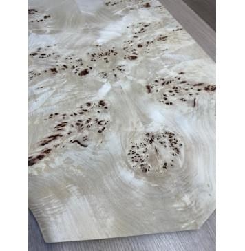 Тополь Кап заготовка на топ Смешанный ААА Кап ААА 17х180х540-500 мм 2 шт, книжкой-7