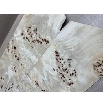 Тополь Кап заготовка на топ Смешанный ААА Кап ААА 17х180х540-500 мм 2 шт, книжкой-4