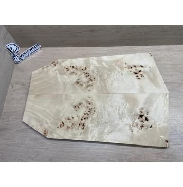 Тополь Кап заготовка на топ Смешанный АА Кап АА 15х190-167-105х540-410 мм 2 шт, книжкой-7