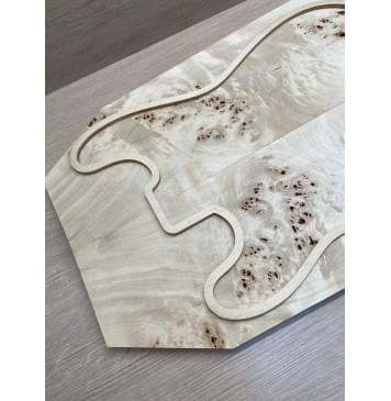 Тополь Кап заготовка на топ Смешанный АА Кап АА 15х190-167-105х540-410 мм 2 шт, книжкой-1