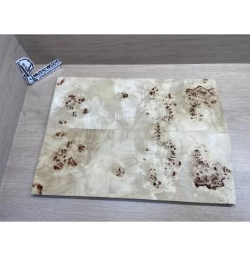 Тополь Кап заготовка на топ Смешанный ААА Кап ААА 16х190х540-530 мм 2 шт, книжкой-8