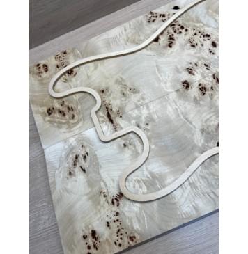 Тополь Кап заготовка на топ Смешанный ААА Кап ААА 17х1892х545 мм 2 шт, книжкой-10