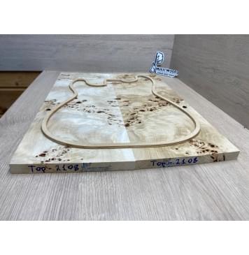 Тополь Кап заготовка на топ Смешанный ААА Кап ААА 17х1892х545 мм 2 шт, книжкой-1