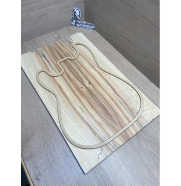 Клён Американский Ashleaf заготовка на топ Смешанный АА 10х175х570 мм 2 шт, книжкой-4