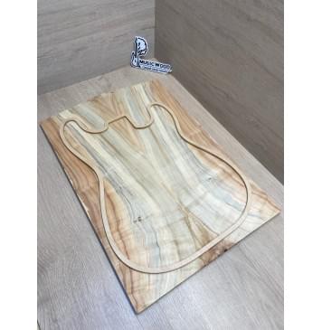 Клён Американский Ashleaf заготовка на топ Смешанный ААА 10х180х540-515 мм 2 шт, книжкой-1