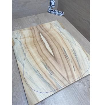 Клён Американский Ashleaf заготовка на топ Смешанный АА 10х170х415 мм 2 шт, книжкой-1