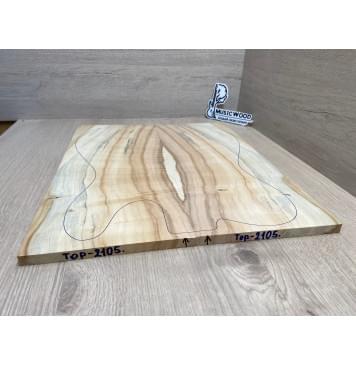 Клён Американский Ashleaf заготовка на топ Смешанный АА 10х170х415 мм 2 шт, книжкой-5