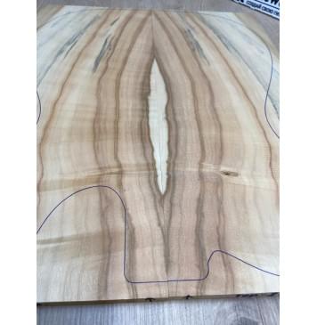 Клён Американский Ashleaf заготовка на топ Смешанный АА 10х170х415 мм 2 шт, книжкой-6