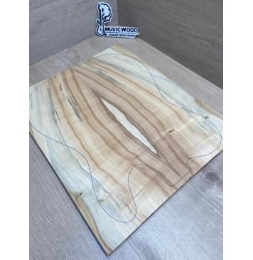 Клён Американский Ashleaf заготовка на топ Смешанный АА 10х170х415 мм 2 шт, книжкой-7