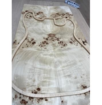 Тополь Кап заготовка на топ Смешанный ААА Кап ААА 17х179-159х600 мм 2 шт, книжкой-8