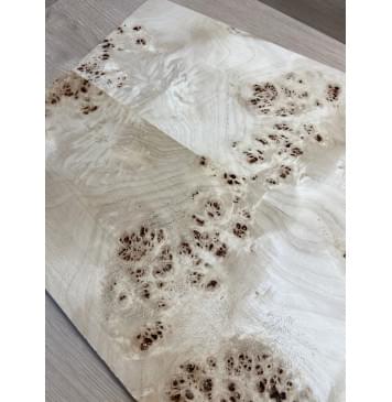 Тополь Кап заготовка на топ Смешанный ААА Кап ААА 17х240-160х630-605 мм 2 шт, книжкой-4