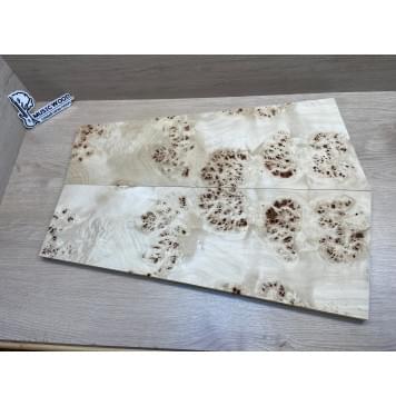 Тополь Кап заготовка на топ Смешанный ААА Кап ААА 17х240-160х630-605 мм 2 шт, книжкой-8