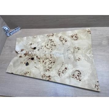 Тополь Кап заготовка на топ Смешанный ААА Кап ААА 14х240-160х630-555 мм 2 шт, книжкой-0