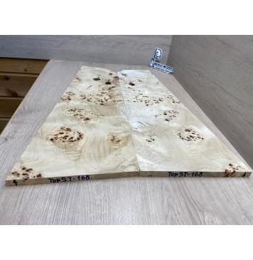 Тополь Кап заготовка на топ Смешанный ААА Кап ААА 14х240-160х630-555 мм 2 шт, книжкой-4