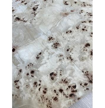 Тополь Кап заготовка на топ Смешанный ААА Кап ААА 17х260-142х630-615 мм 2 шт, книжкой-8