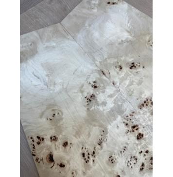 Тополь Кап заготовка на топ Смешанный ААА Кап ААА 17х260-142х630-615 мм 2 шт, книжкой-9