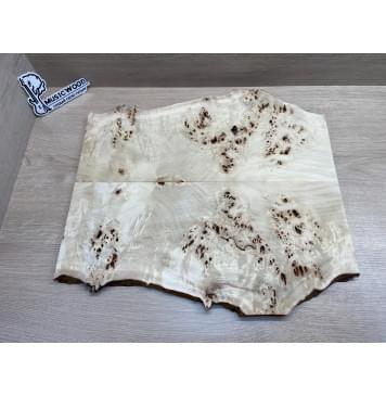 Тополь Кап заготовка на топ Смешанный ААА Кап ААА 19х150-230-140х495 мм 2 шт, книжкой-0