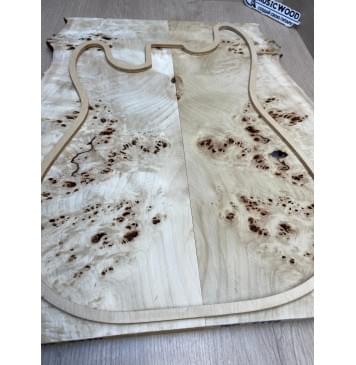 Тополь Кап заготовка на топ Смешанный ААА Кап ААА 19х150-230-140х495 мм 2 шт, книжкой-3