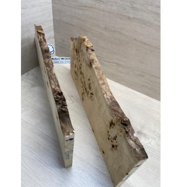 Тополь Кап заготовка на топ Смешанный ААА Кап ААА 19х150-230-140х495 мм 2 шт, книжкой-7