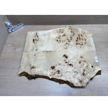 Тополь Кап заготовка на топ Смешанный ААА Кап ААА 19х150-230-140х495 мм 2 шт, книжкой-1