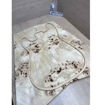 Тополь Кап заготовка на топ Смешанный ААА Кап ААА 17х265-172х535-500 мм 2 шт, книжкой-0