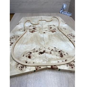 Тополь Кап заготовка на топ Смешанный ААА Кап ААА 17х265-172х535-500 мм 2 шт, книжкой-3