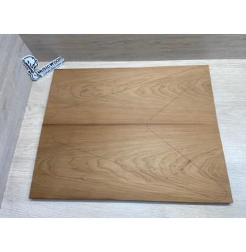 Ольха Печёная 180 гр заготовка на топ Тангент ААА 17х226х560 мм, 2 шт, книжкой Ольха Печёная 180 гр заготовка на топ Тангент ААА 17х226х560 мм, 2 шт, книжкой-0