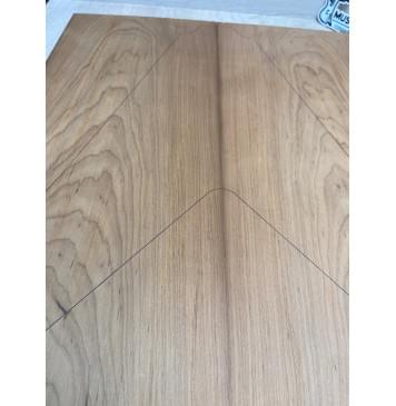 Ольха Печёная 180 гр заготовка на топ Тангент ААА 17х226х560 мм, 2 шт, книжкой Ольха Печёная 180 гр заготовка на топ Тангент ААА 17х226х560 мм, 2 шт, книжкой-5