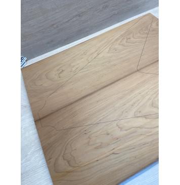 Ольха Печёная 180 гр заготовка на топ Тангент ААА 17х226х560 мм, 2 шт, книжкой Ольха Печёная 180 гр заготовка на топ Тангент ААА 17х226х560 мм, 2 шт, книжкой-6