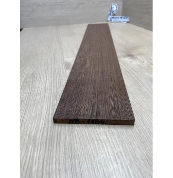 Венге заготовка накладки для бас-гитары Радиал ААА 9х105х682 мм-1