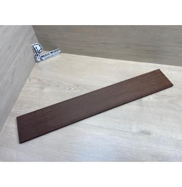 Венге заготовка накладки для бас-гитары Радиал ААААА 11х105х690 мм-0