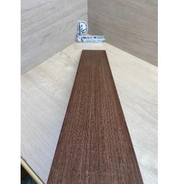 Венге заготовка накладки для бас-гитары Радиал ААААА 11х105х690 мм-6