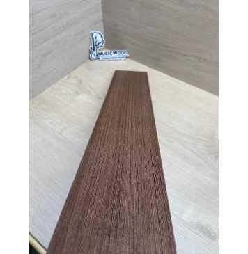 Венге заготовка накладки для бас-гитары Радиал ААААА 11х105х690 мм-7
