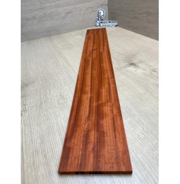 Падук заготовка накладки для бас-гитары Радиал ААА 9х107х775 мм-5