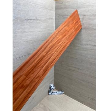 Падук заготовка накладки для бас-гитары Радиал ААА 9х107х775 мм-13