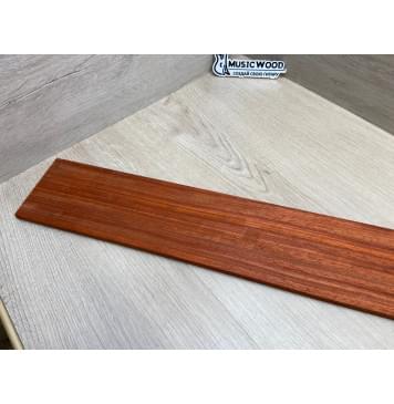 Падук заготовка накладки для бас-гитары Радиал ААА 9х107х775 мм-11