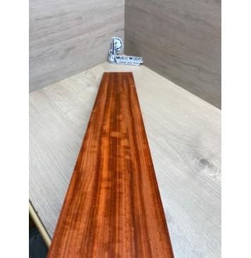 Падук заготовка накладки для бас-гитары Радиал ААА 9х107х775 мм-3