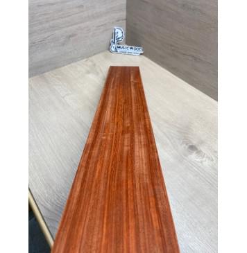 Падук заготовка накладки для бас-гитары Радиал ААА 9х107х775 мм-2