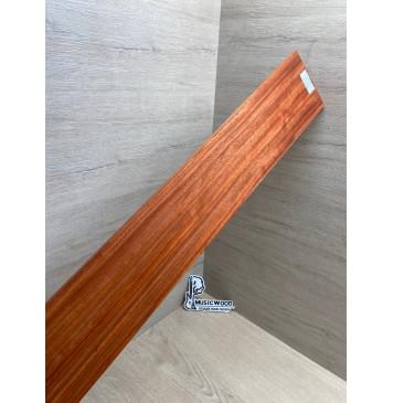 Падук заготовка накладки для бас-гитары Радиал ААА 9х107х775 мм-4