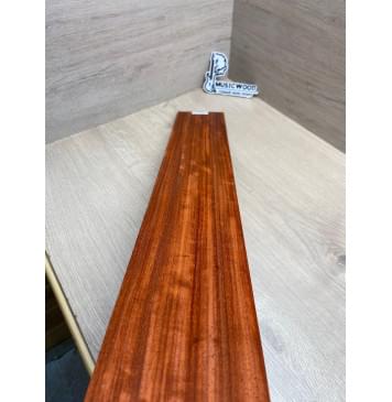 Падук заготовка накладки для бас-гитары Радиал ААА 9х107х775 мм-7