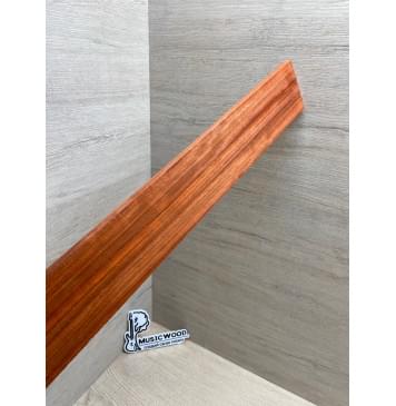 Падук заготовка накладки для электрогитары Радиал ААА 9х78-65х535 мм-10