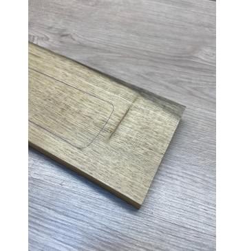 Корина Белая (Лимба-Офрам) заготовка для грифа электрогитары Радиал АА 21х107х725 мм-2