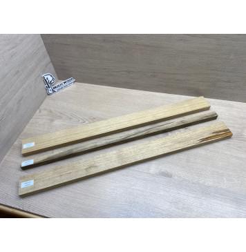 Корина Белая (Лимба-Офрам) заготовка для грифа электрогитары Радиал АА 21х(58-20-58)х715 мм (из 3х частей)-5