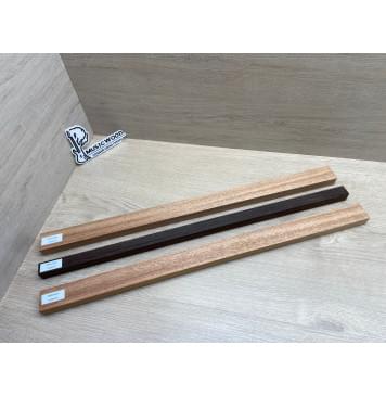 Махагон/Венге заготовка для переклееного грифа безголовой гитары Радиал ААА 21х(35-21-35)х600 мм (из 3х частей)-7