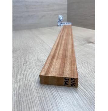 Махагон Африканский (Кая) заготовка грифа для безголовой гитары Радиал АА 22х74-68х559 мм-3