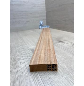 Махагон Африканский (Кая) заготовка грифа для безголовой гитары Радиал ААА 22х74х610 мм-9