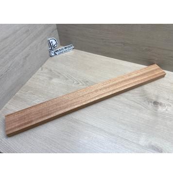 Махагон Африканский (Кая) заготовка грифа для безголовой гитары Радиал ААА 23х74-67х659 мм-0