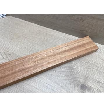 Махагон Африканский (Кая) заготовка грифа для безголовой гитары Радиал ААА 23х74-67х659 мм-6