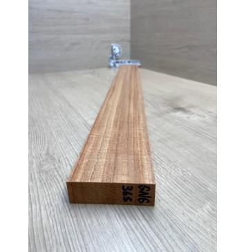 Махагон Африканский (Кая) заготовка грифа для безголовой гитары Радиал ААА 23х74-67х659 мм-8